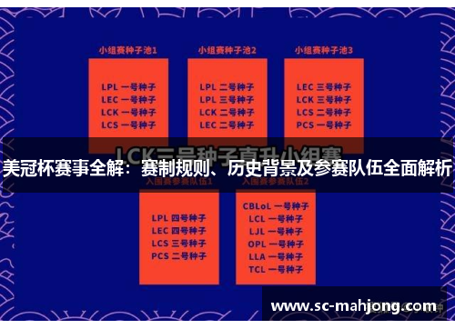 美冠杯赛事全解：赛制规则、历史背景及参赛队伍全面解析